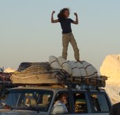 Sara Henning van Inside Nature natuurreizen naar de woestijn van Egypte